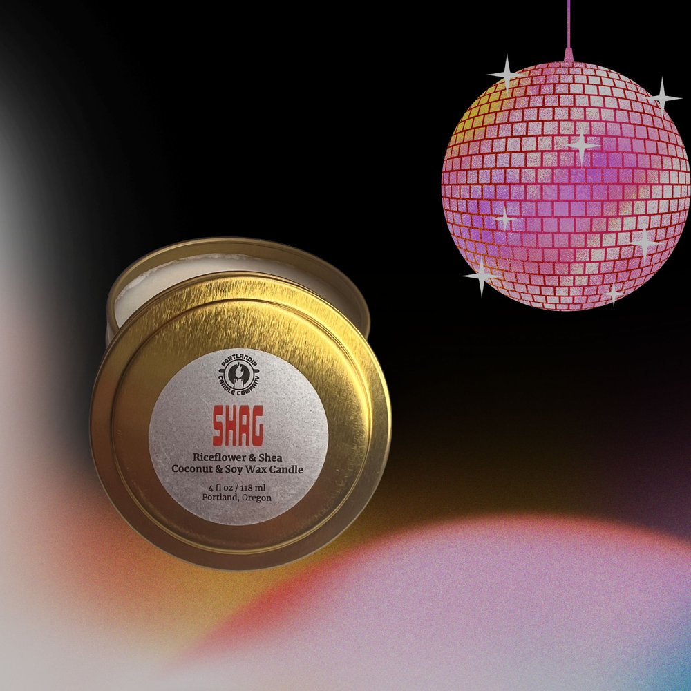 Shag Natural Wax Candle | Rice Flower and Shea Fragrance