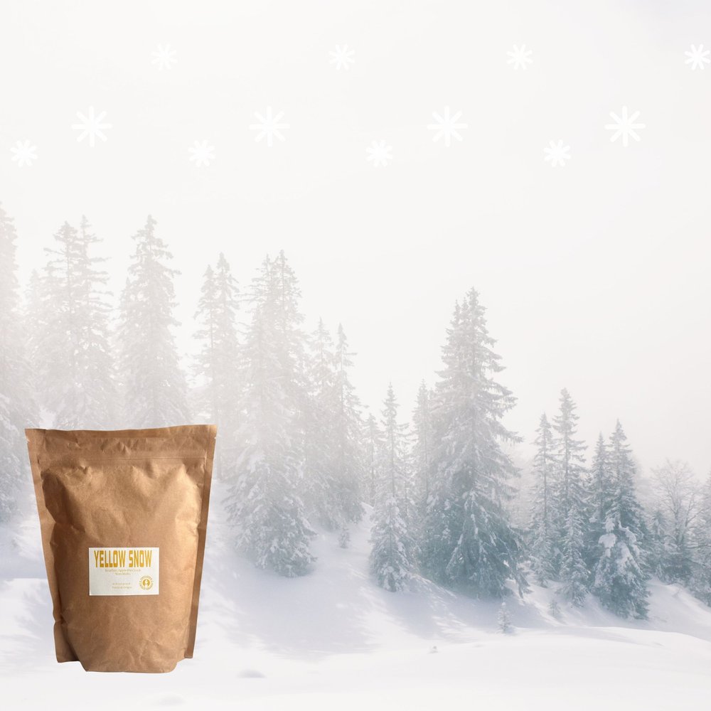 Yellow Snow Natural Wax Candle | Bourbon Baked Apple Pie